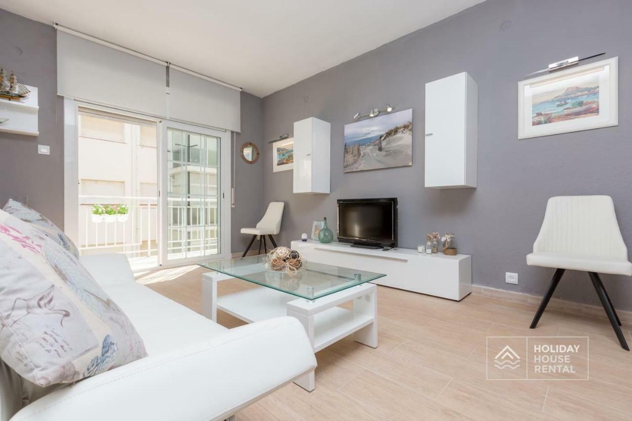 S12 - Beach Front Apartment --Free Wifi- Salou Extérieur photo